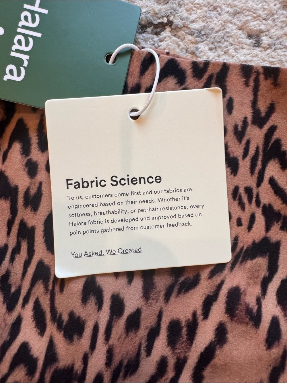 Halara Leopard Print Leggings - Brown/Black - Picture 4 of 9